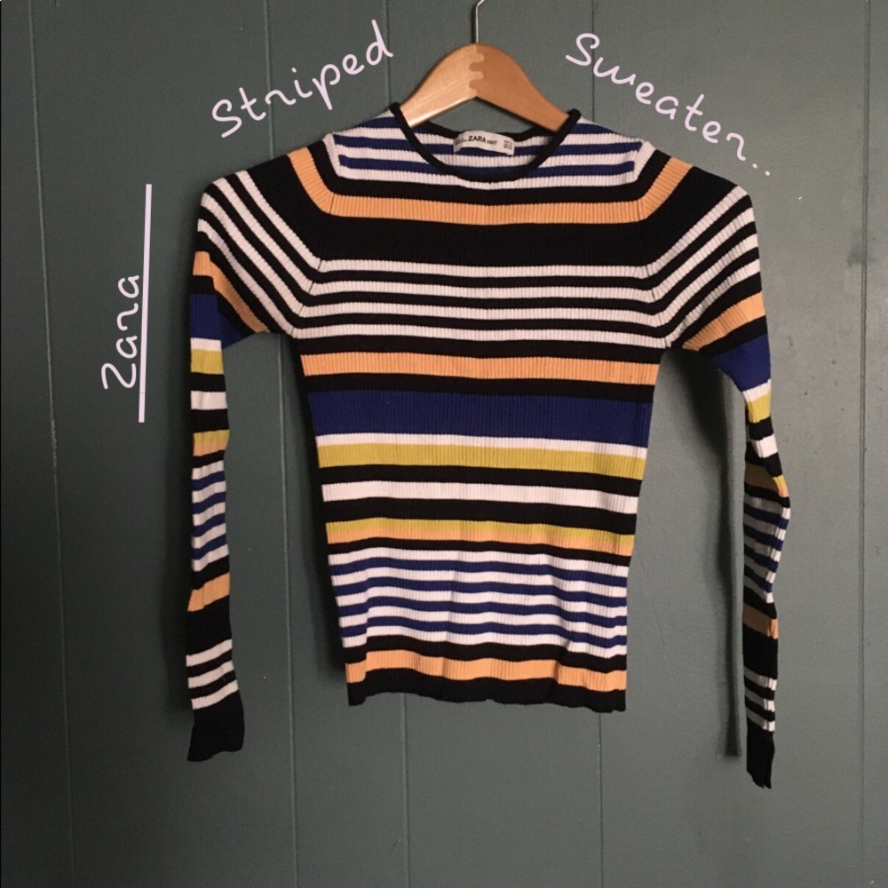 Zara Breton Knit Top